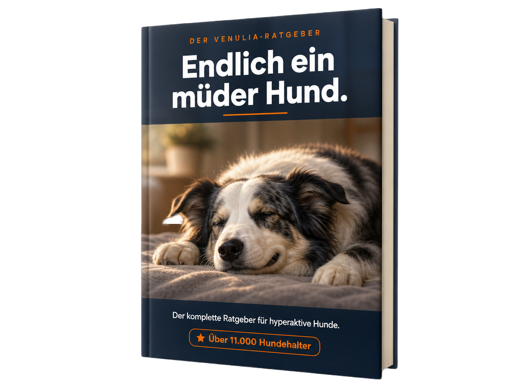 Endlich ein müder Hund