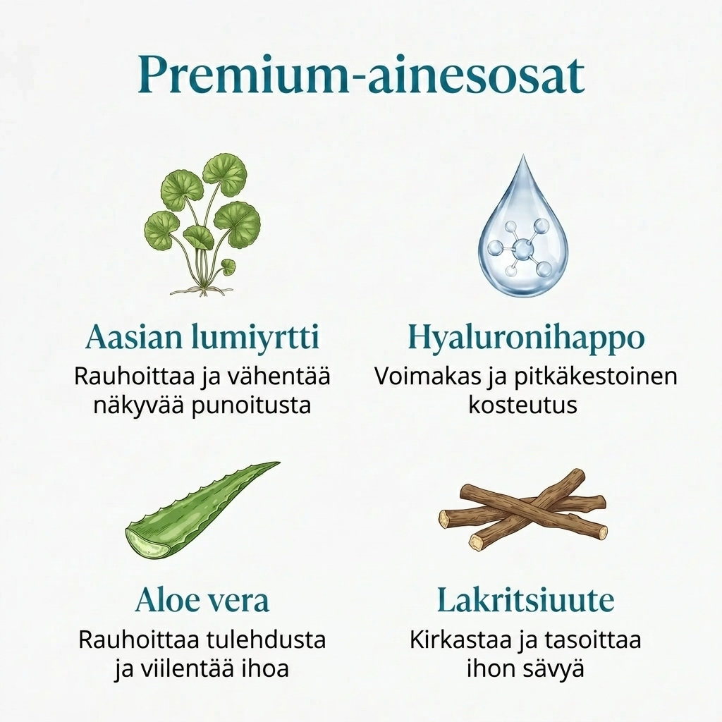 Luonnollinen rauhoittava seerumi