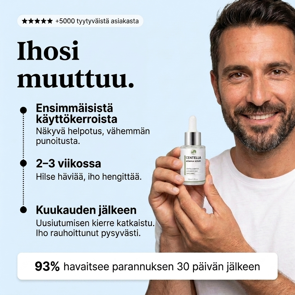 Luonnollinen rauhoittava seerumi