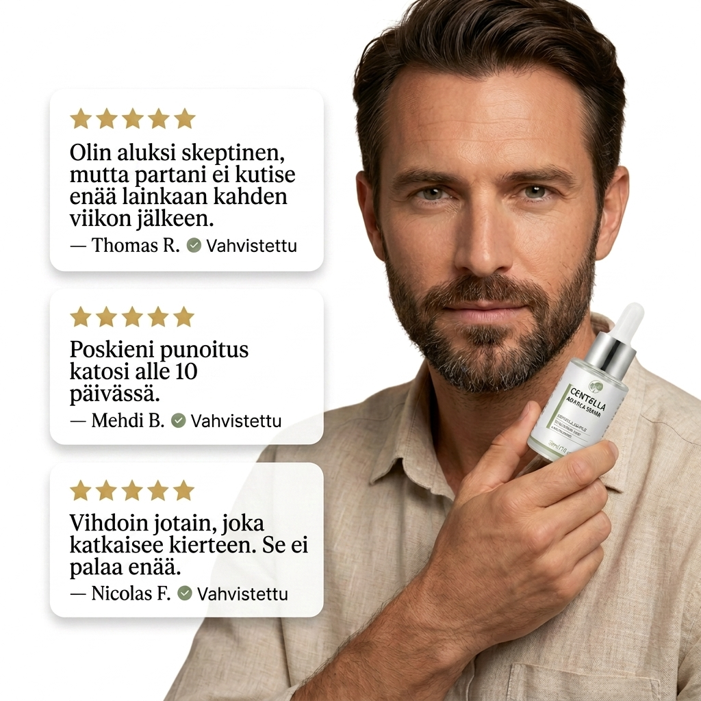 Luonnollinen rauhoittava seerumi